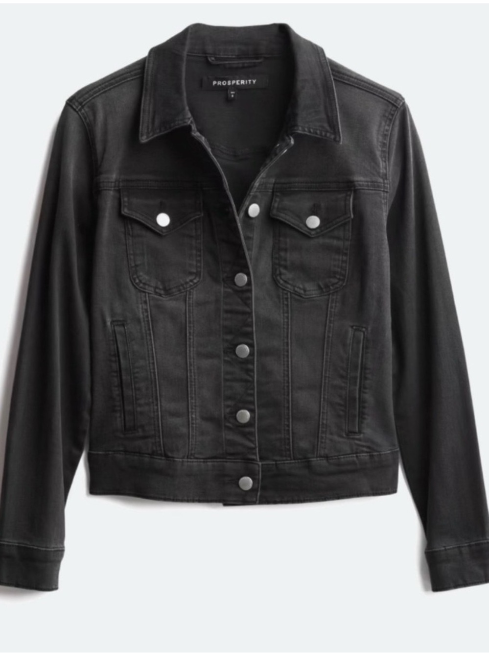 Prosperity Black Denim Jacket